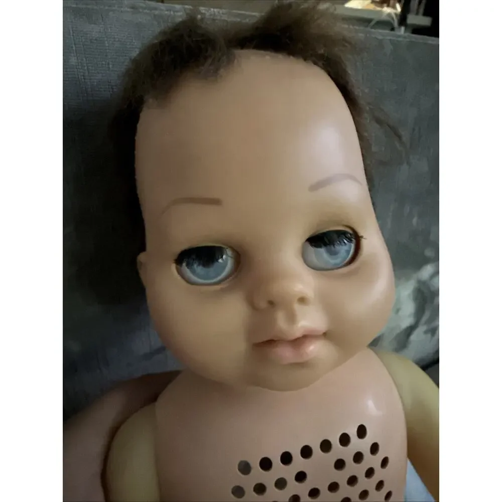 Vintage 1962 Mattel Tiny Chatty Baby Doll Vinyl 15